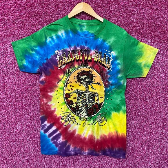Grateful Dead Big Bertha Terrapin Turtles Jam Band Tie Dye M - Picture 1 of 4